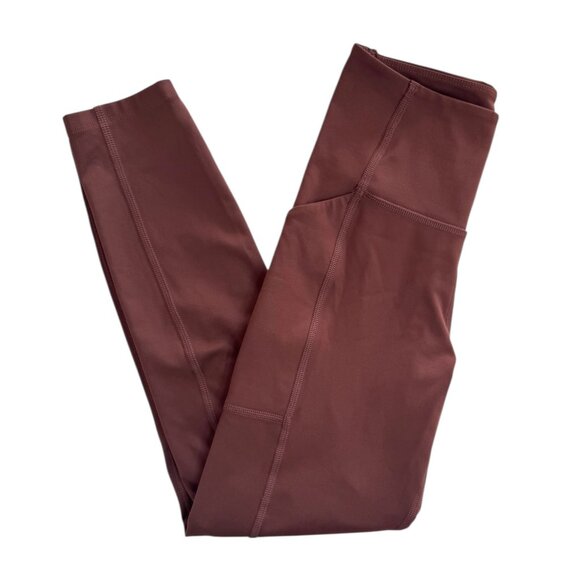 Girlfriend Collective Kona Brown Compressive Pocket Legging - Picture 7 of 9